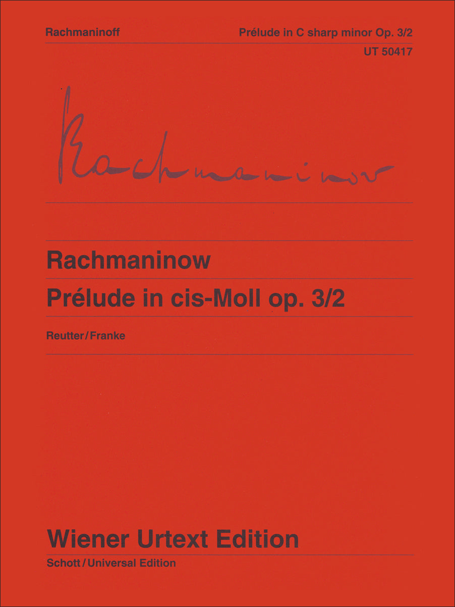 Rachmaninoff: Prélude in C-sharp Minor, Op. 3, No. 2