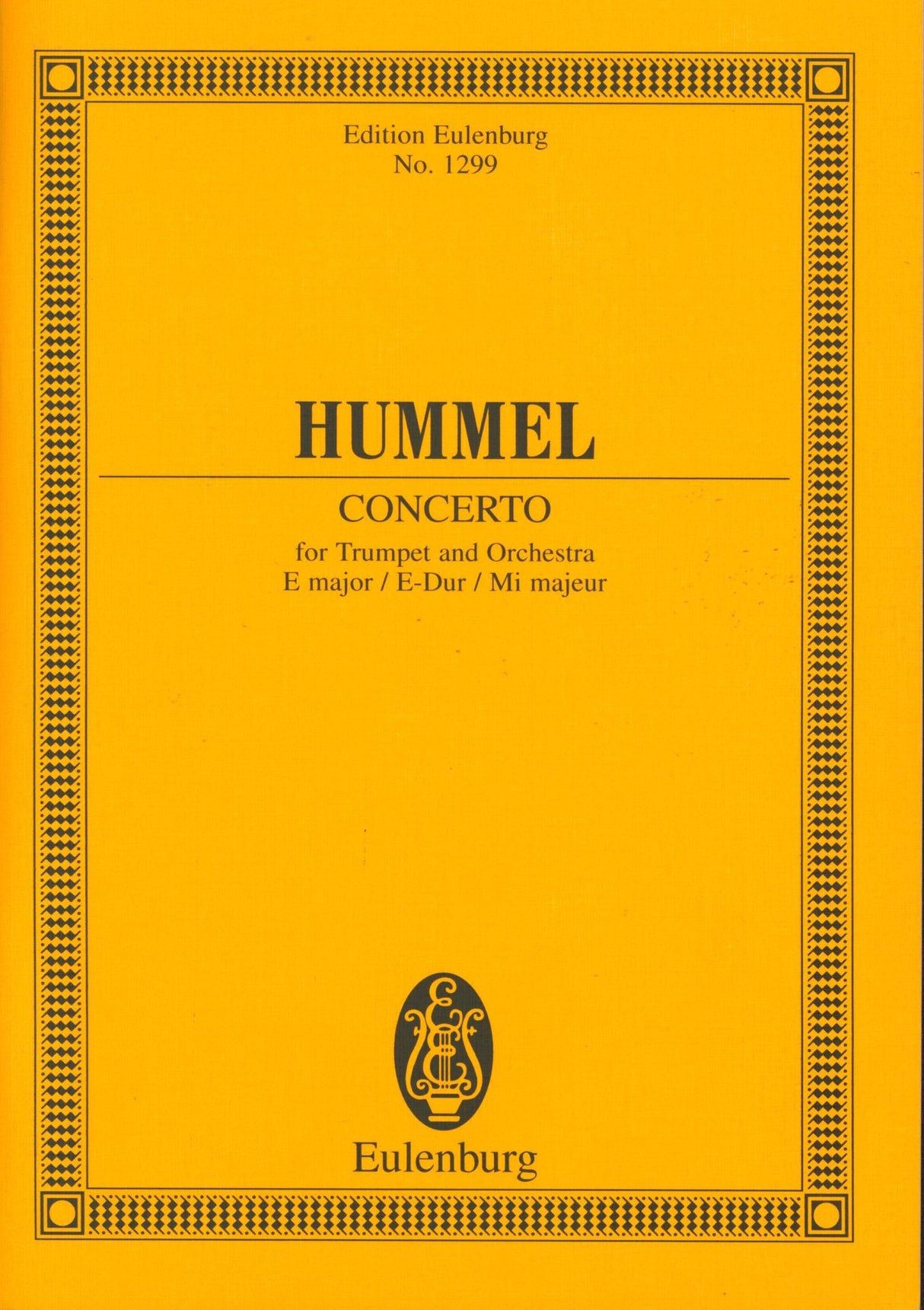 Hummel: Trumpet Concerto in E Major