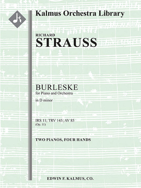 Strauss: Burleske in D Minor, TrV 145