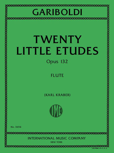Gariboldi: 20 petites études, Op. 132