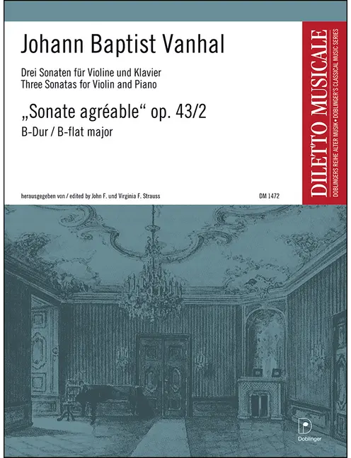 Vaňhal: Violin Sonata in B-flat Major, Op. 43, No. 2