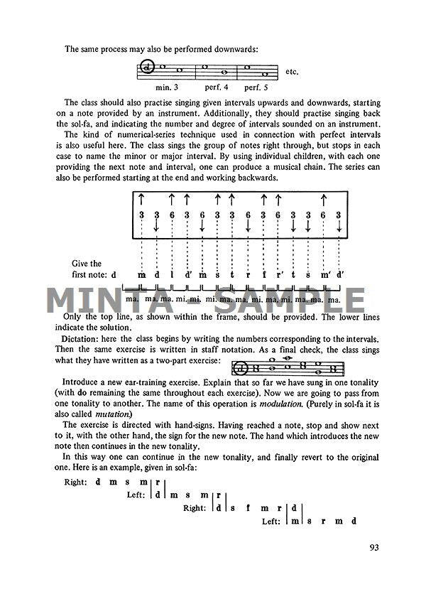 Musical Reading and Writing: Teacher's Book - Volume 1