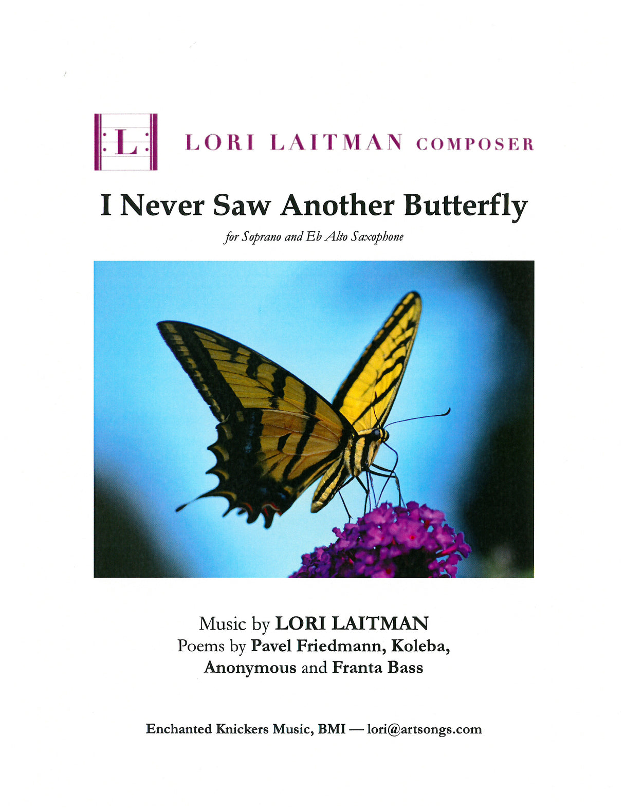 Laitman: I Never Saw Another Butterfly