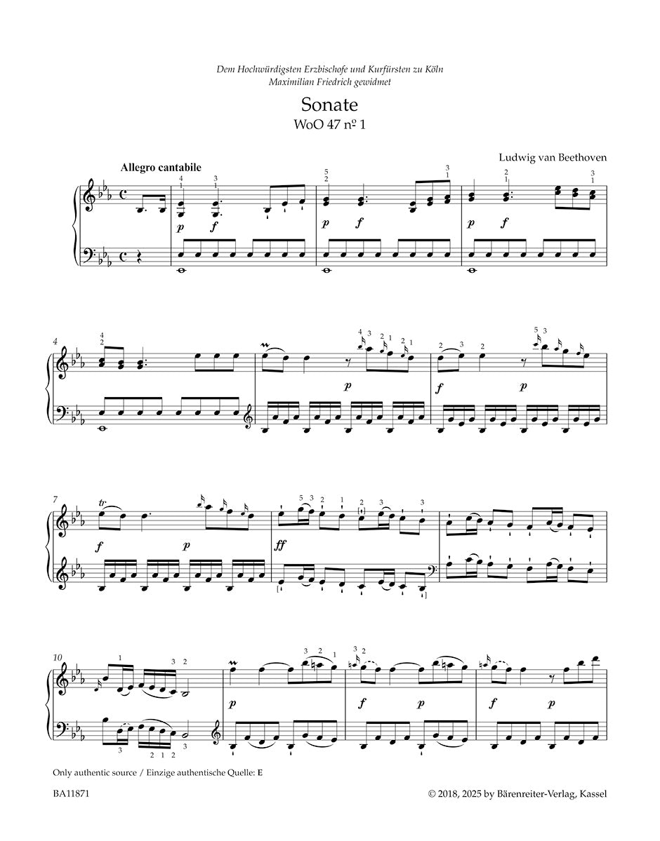 Beethoven: Piano Sonatas - Volume 1 (WoO 47 and Opp. 2-14)