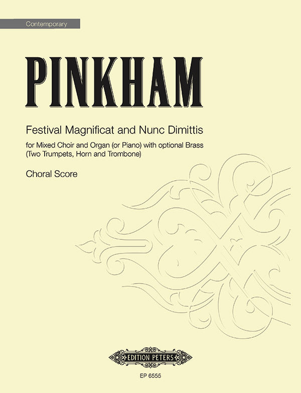 Pinkham: Festival Magnificat and Nunc Dimittis