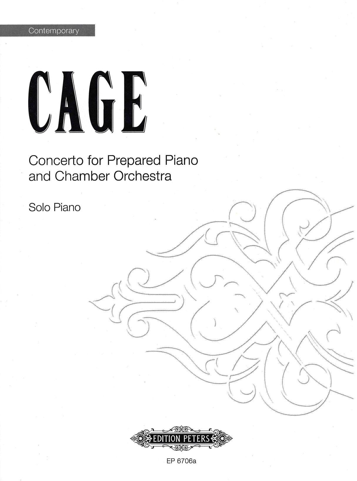 Cage: Concerto for Prepared Piano and Chamber Orchestra