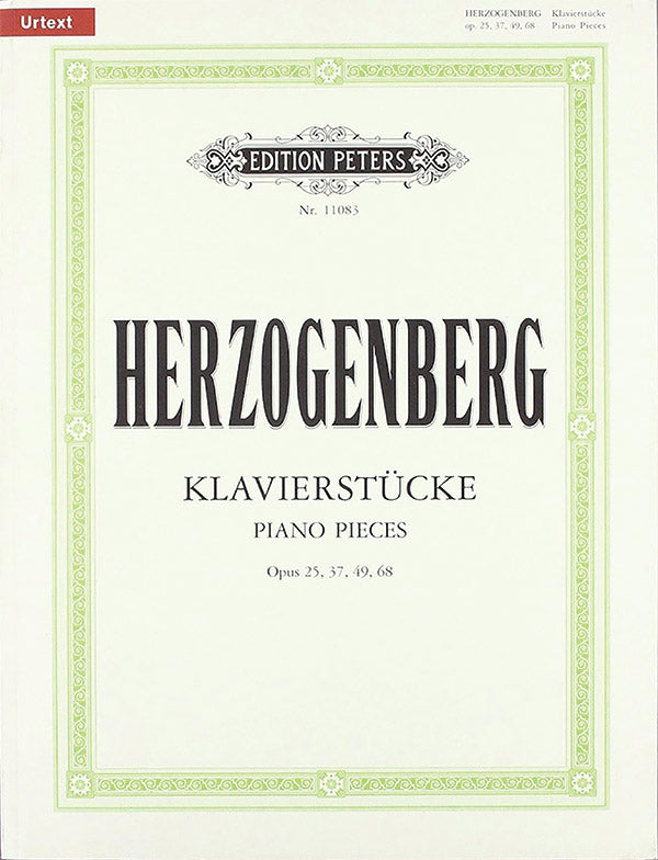 Herzogenberg: Piano Pieces Opp. 25, 37, 49, 68