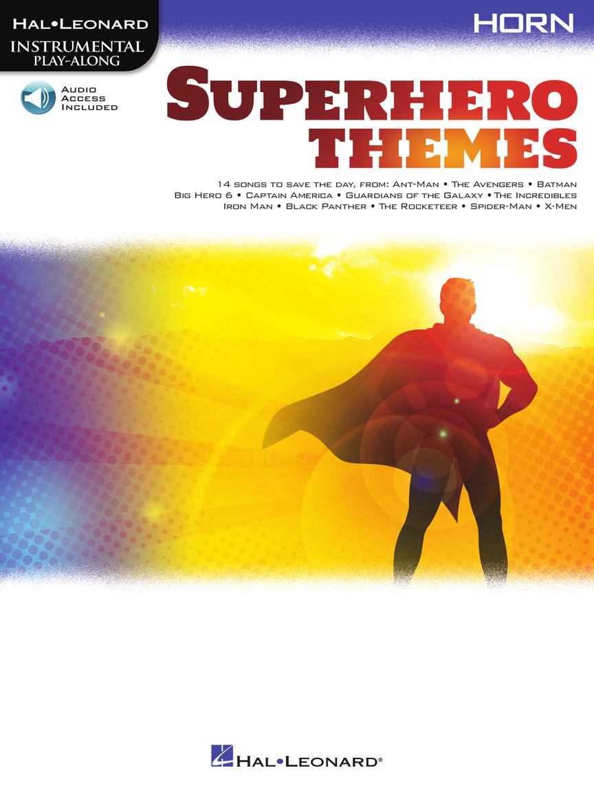 Superhero Themes Instrumental Play-Along for Horn