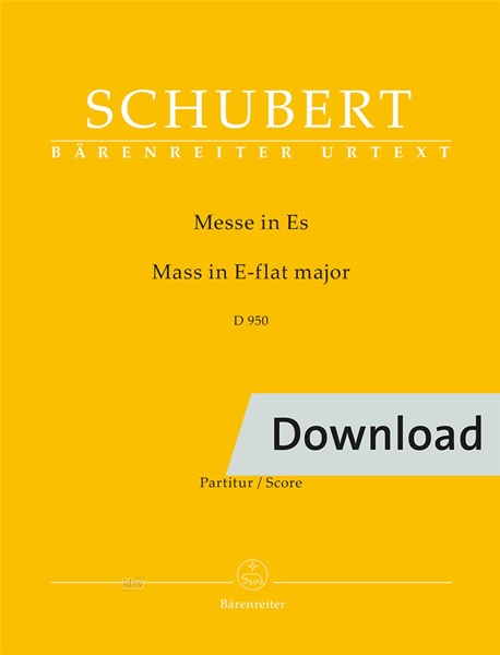 Schubert: Mass in E-flat Major, D 950