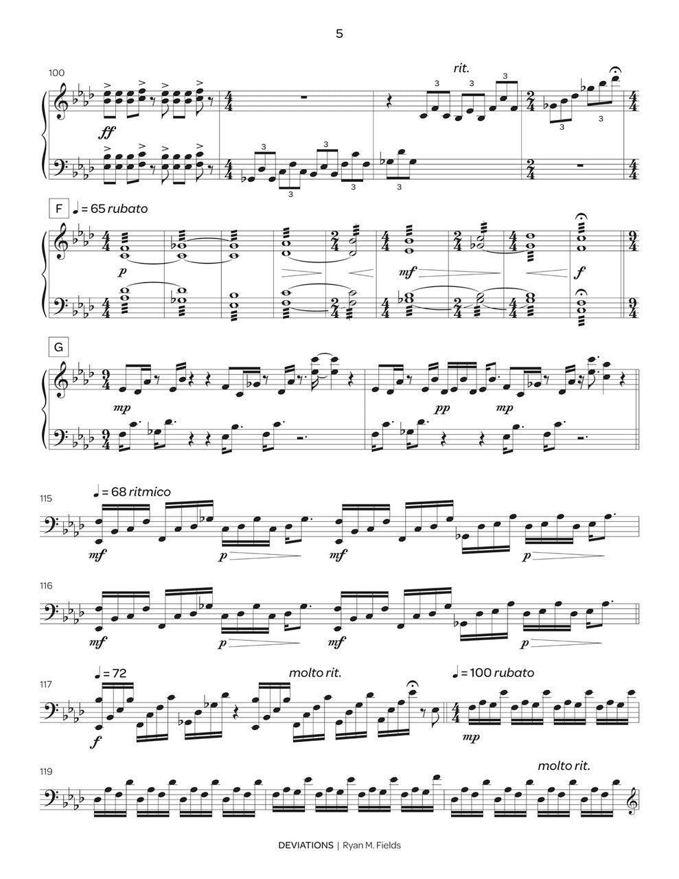 Fields: Deviations
