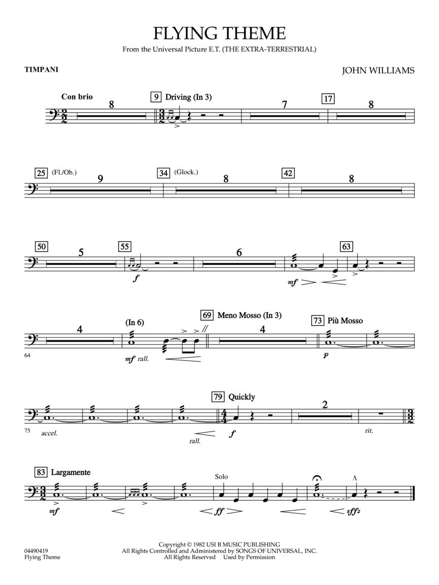 Williams: Flying Theme (from E.T.)
