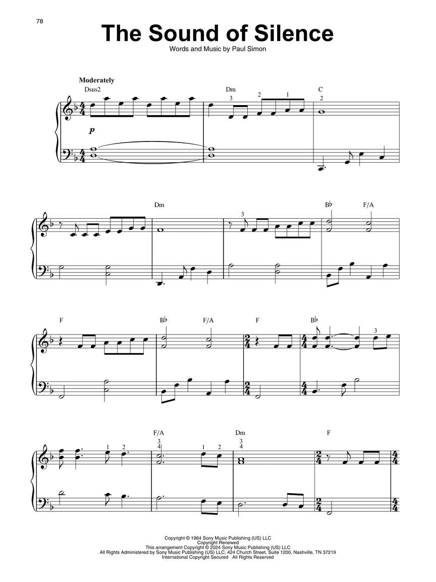 Beautiful Songs for Harp