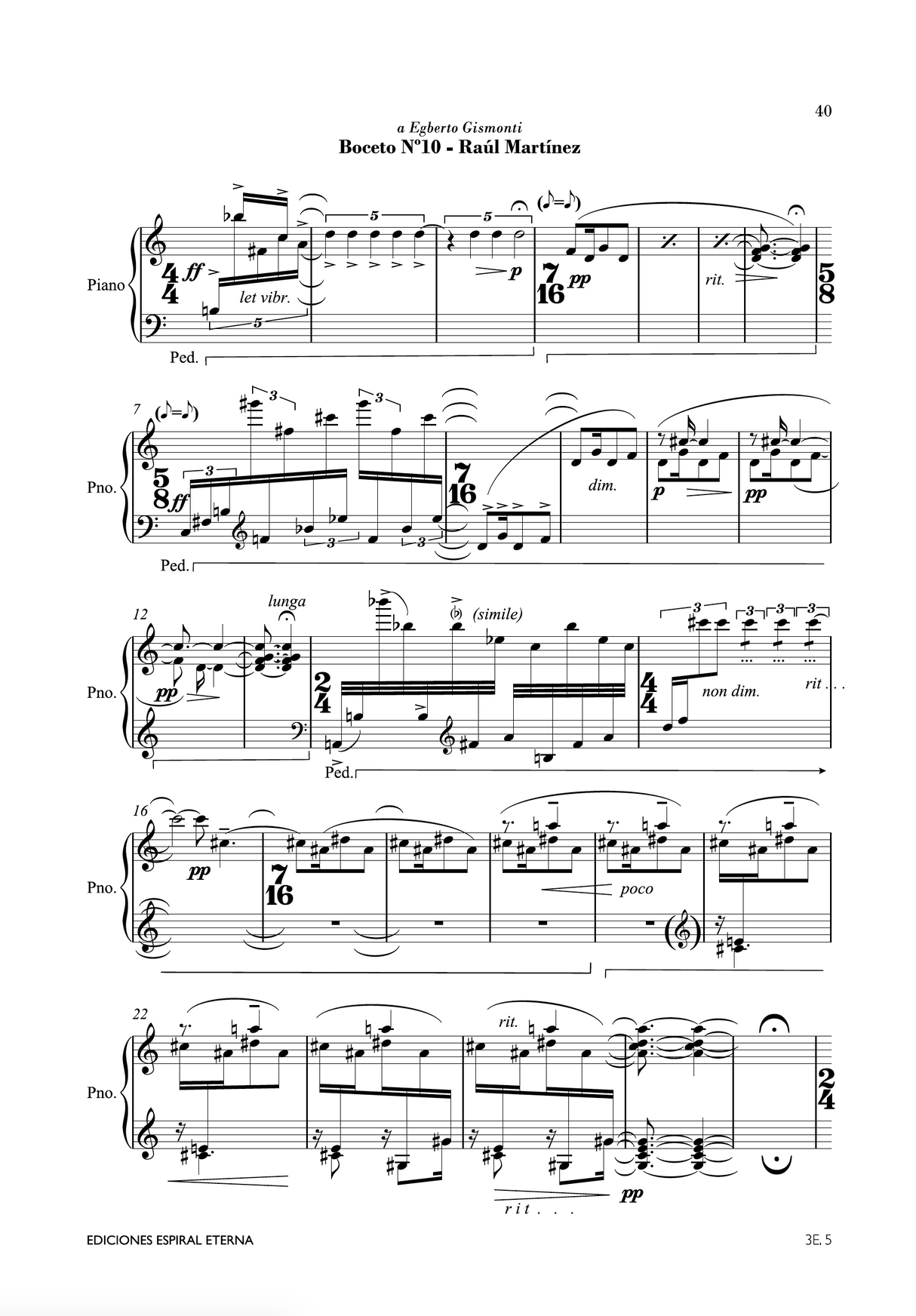 Brouwer: Diez Bocetos