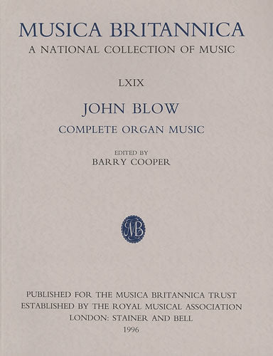 Blow: Complete Organ Music