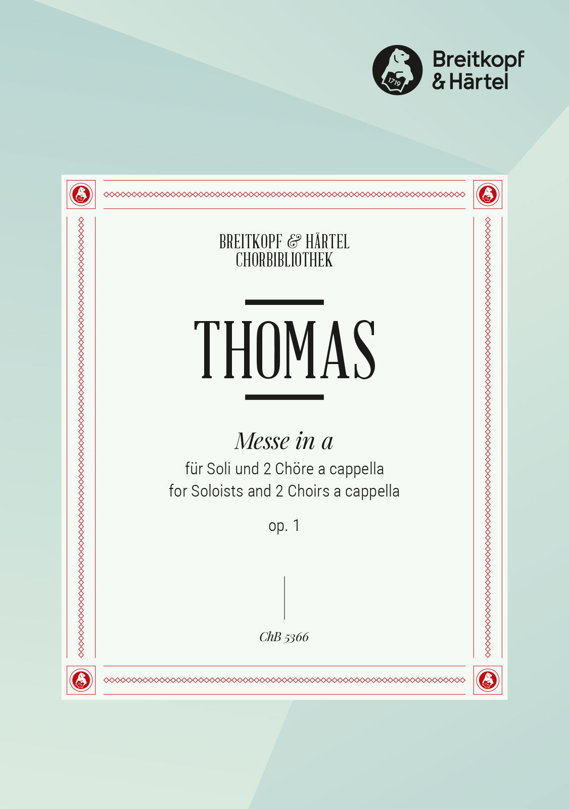 K. Thomas: Mass, Op. 1