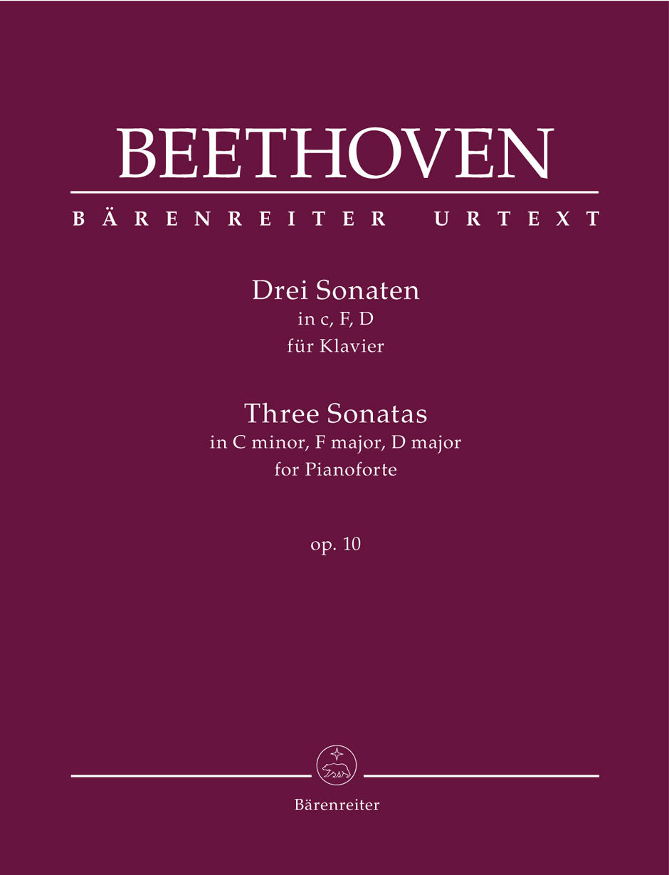 Beethoven: Piano Sonatas, Op. 10