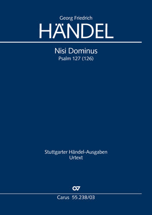 Handel: Nisi Dominus. HWV 238