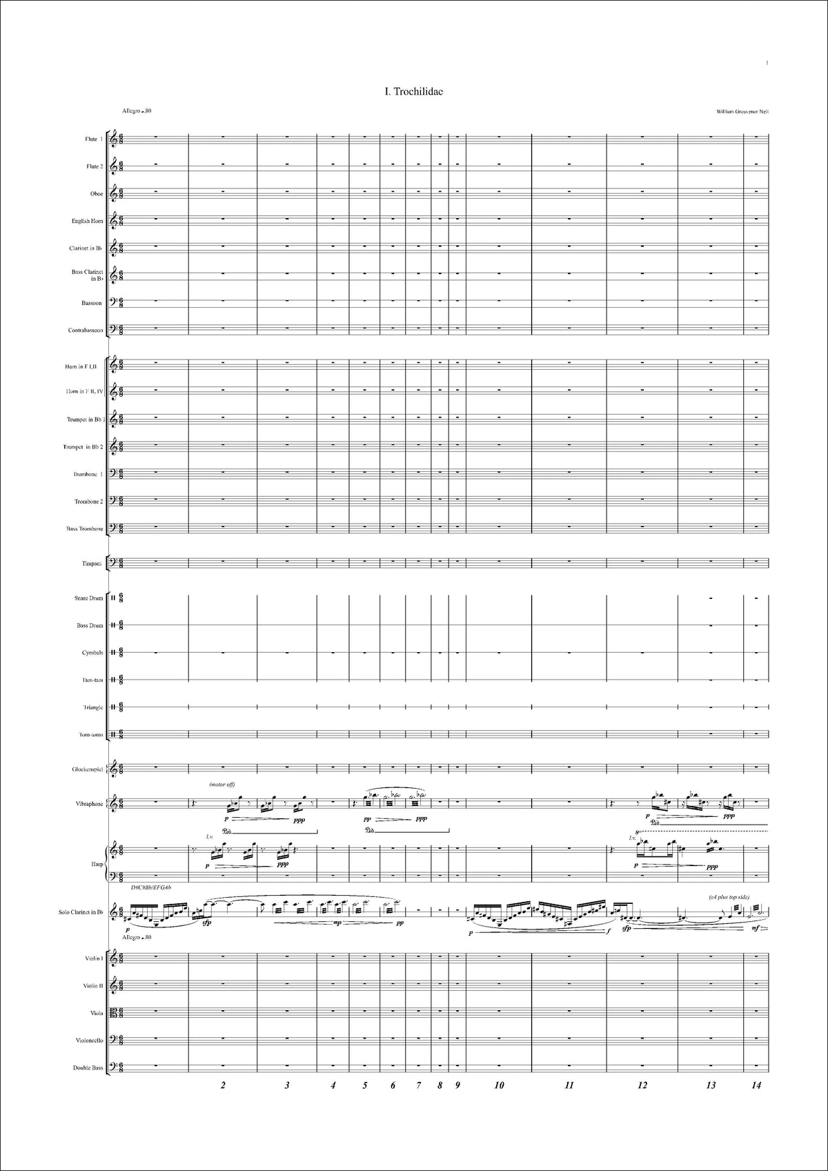 Neil: Clarinet Concerto