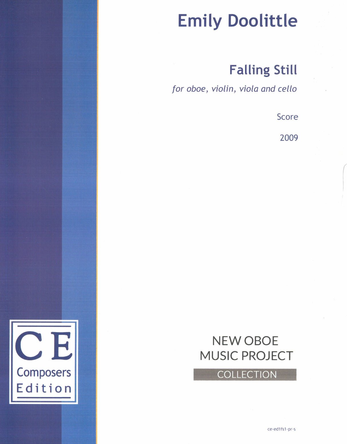 Doolittle: Falling Still (Version for Oboe & String Trio)