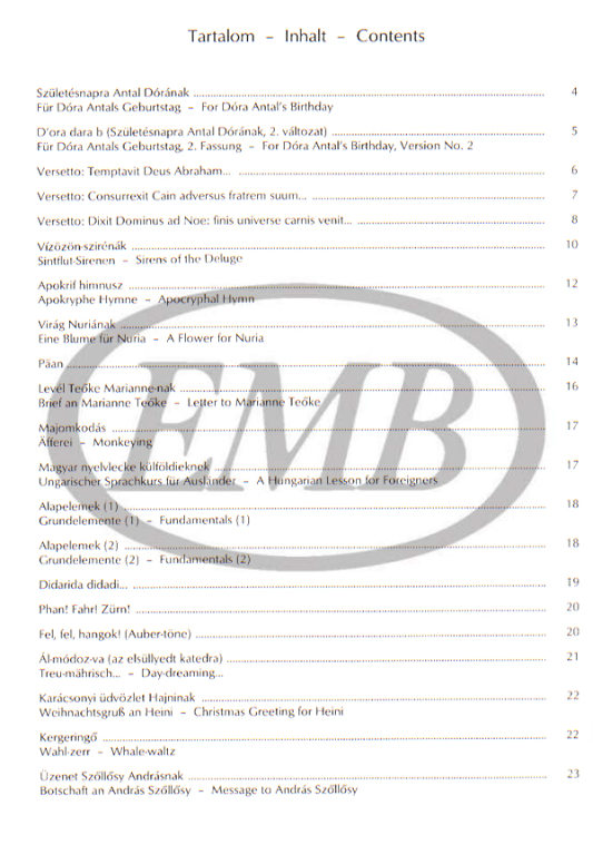 Kurtág: Games (Játékok) - Volume 6