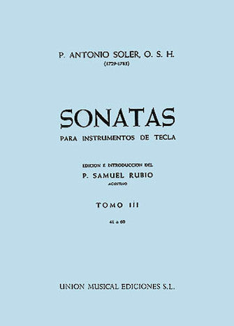 Soler: Keyboard Sonatas – Volume 3 (Nos. 41-60)