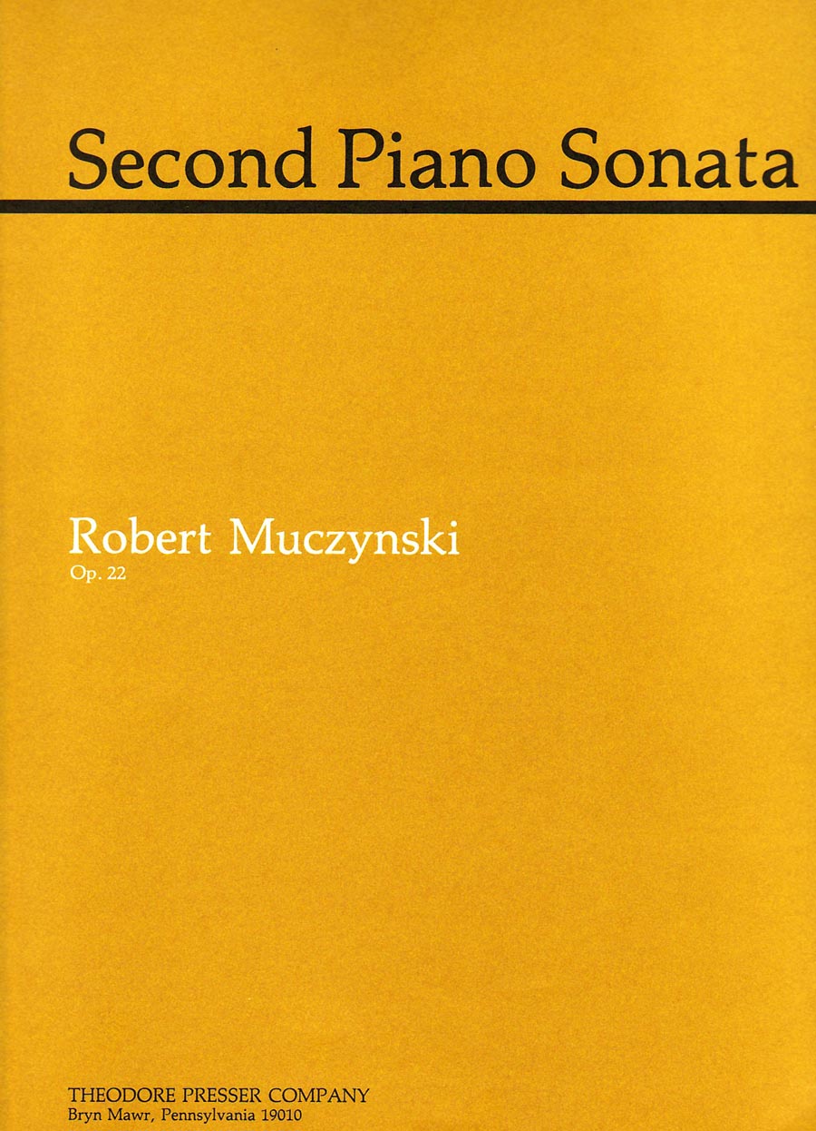 Muczynski: Second Piano Sonata, Op. 22