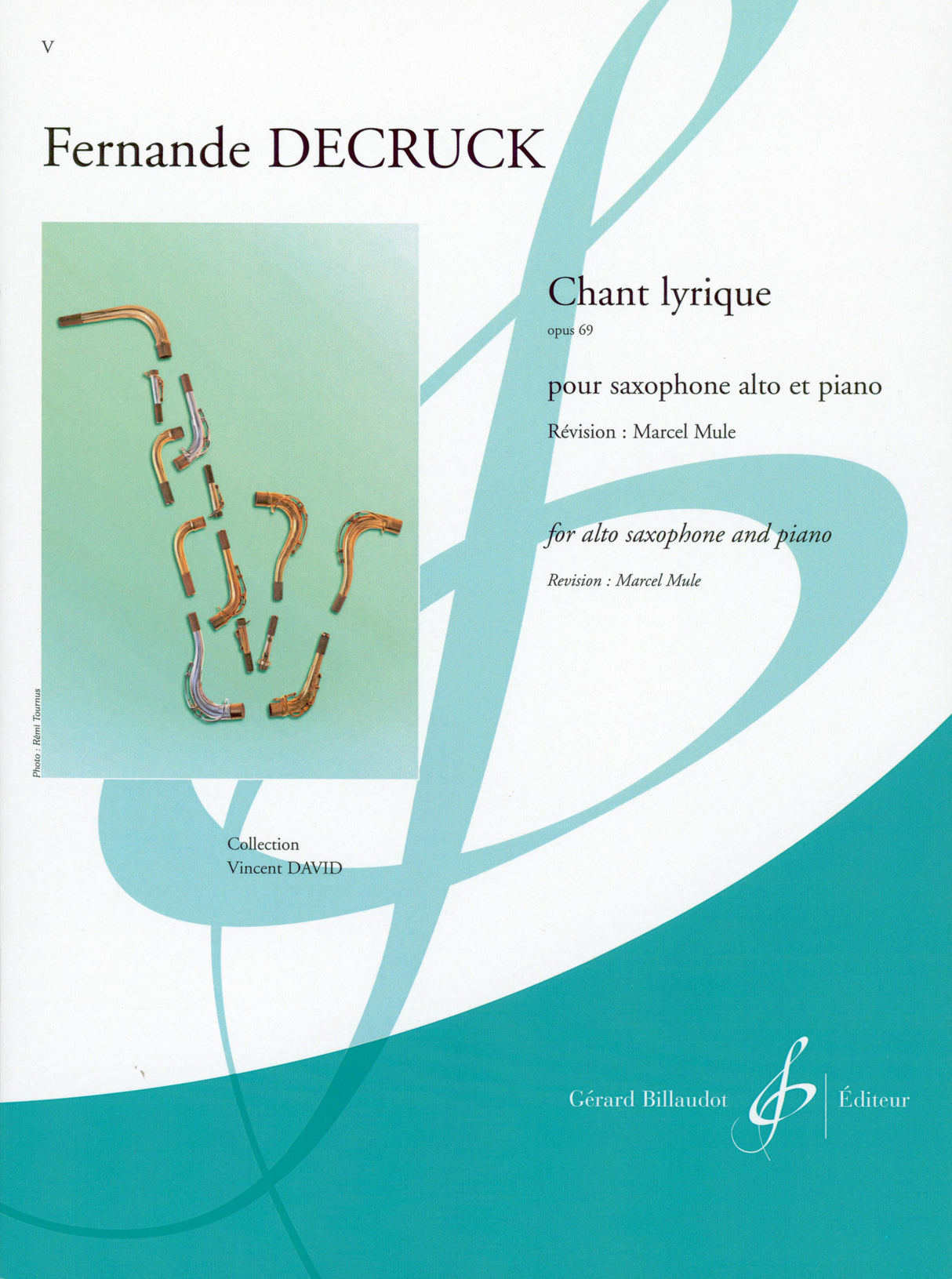 Decruck: Chant lyrique, Op. 69