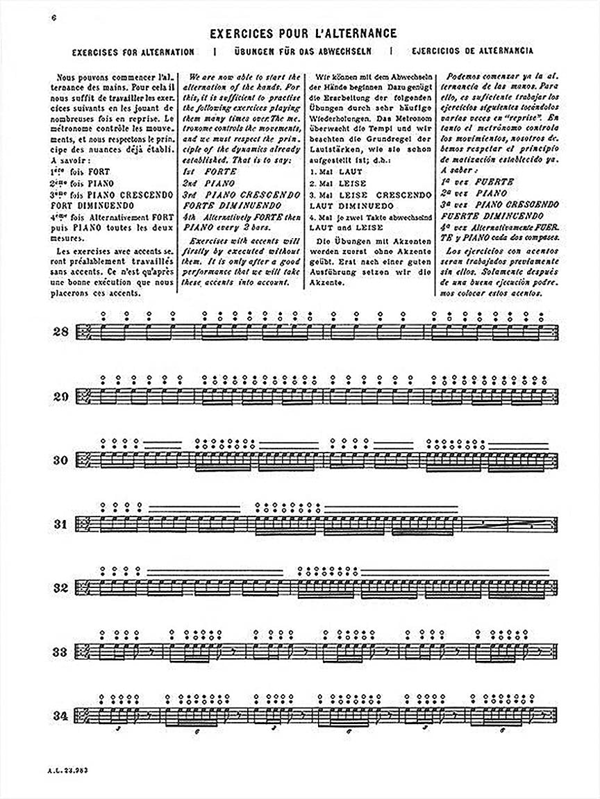 Delécluse: Method for Snare Drum