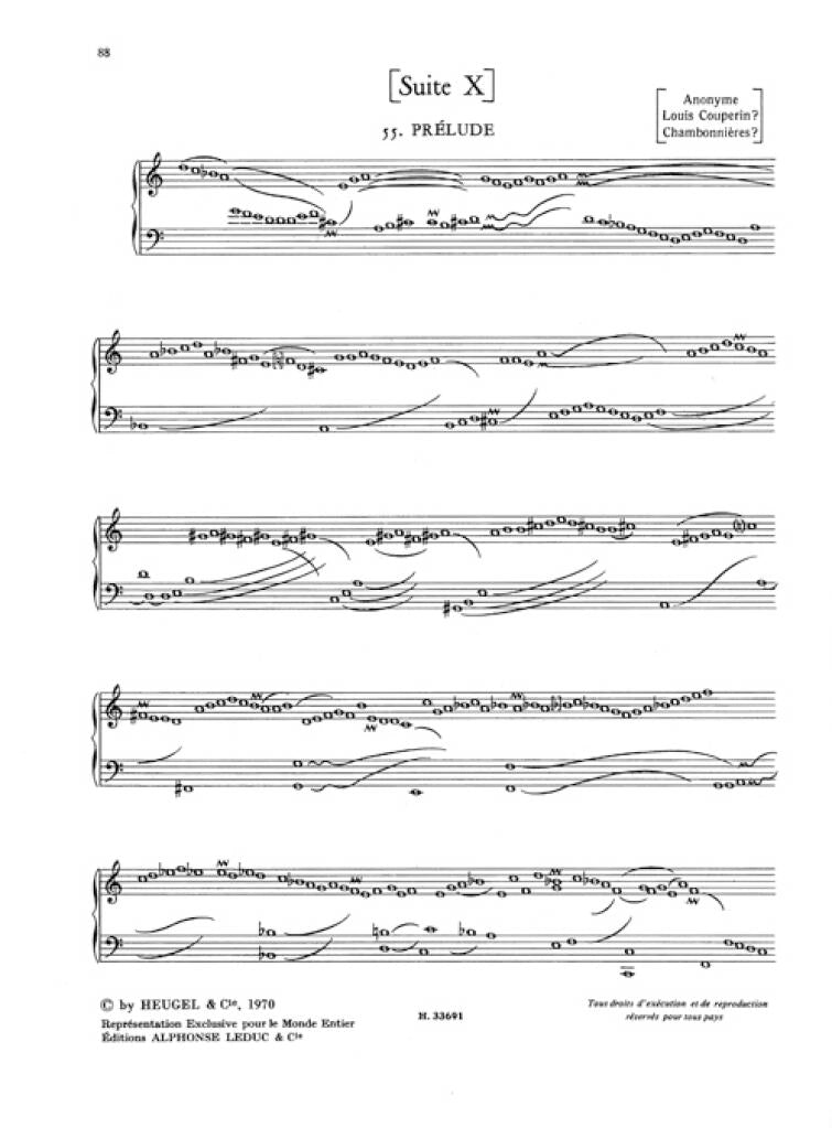 L. Couperin: Pièces de clavecin - Volume 2