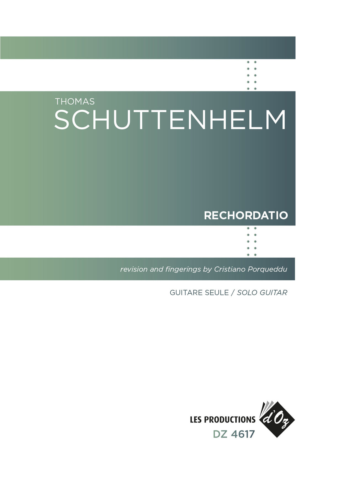 Schuttenhelm: Rechordatio