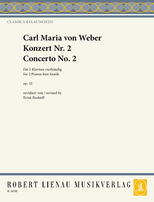 Weber: Piano Concerto No. 2 in E-flat Major, J. 155, Op. 32