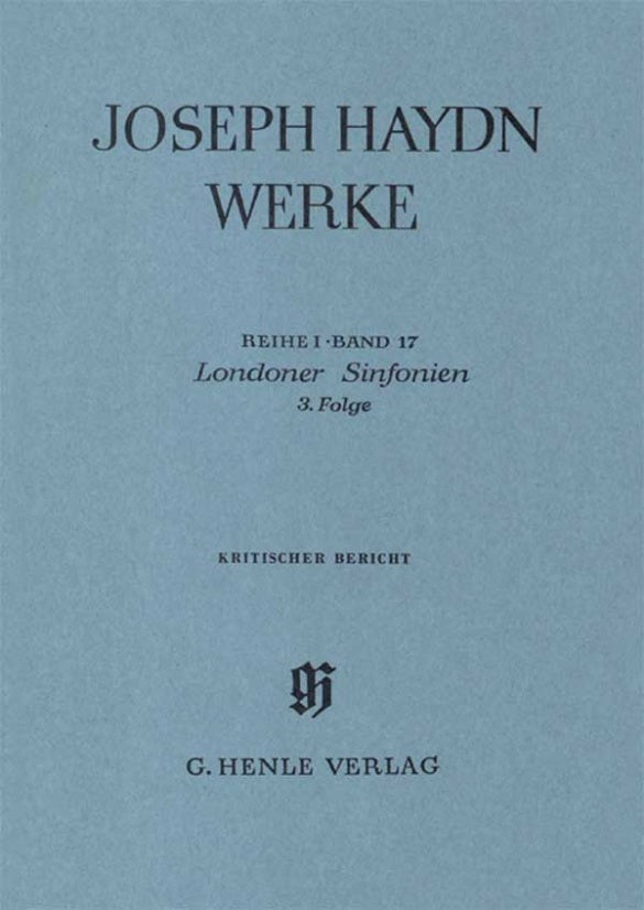 Haydn: London Symphonies - Volume III