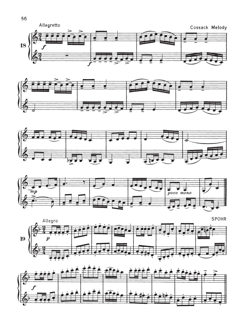 Selected Duets for Clarinet - Volume 1 (Easy to Medium)