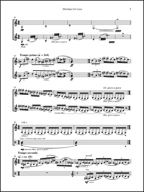 Fetherolf: Musings; for Leon