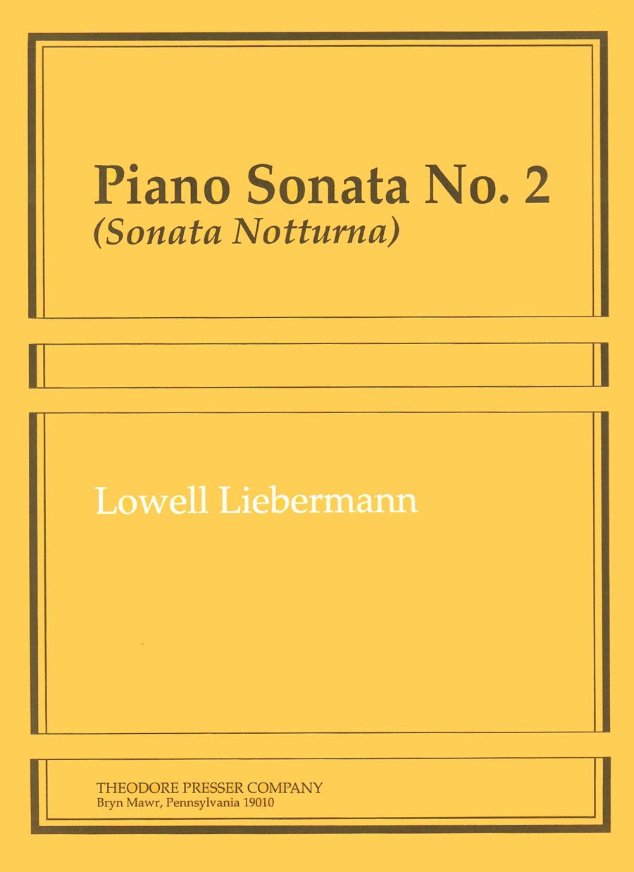 Liebermann: Piano Sonata No. 2, Op. 10