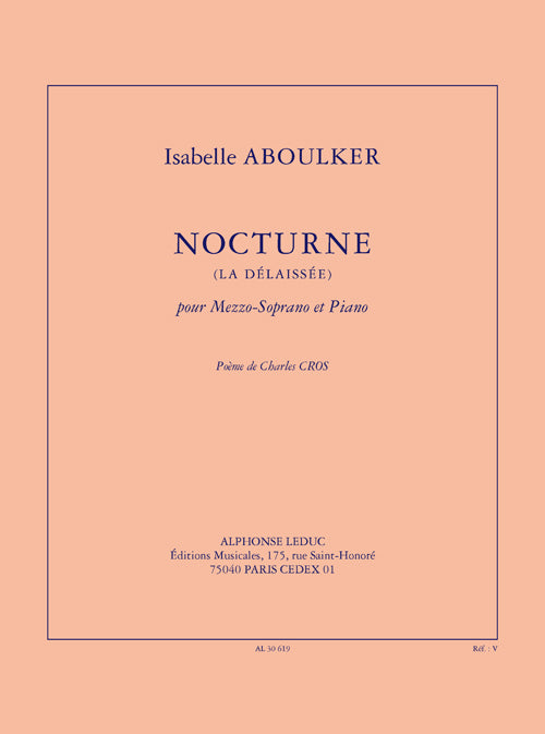 Aboulker: Nocturne (La délaissée)