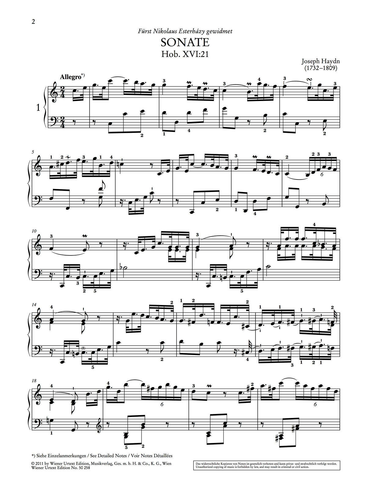 Haydn: Complete Piano Sonatas - Volume 3