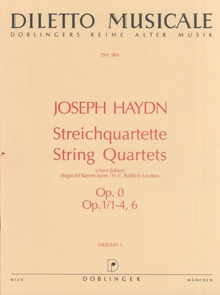 Haydn: String Quartets, Hob. II:6 & III:1-4, 6