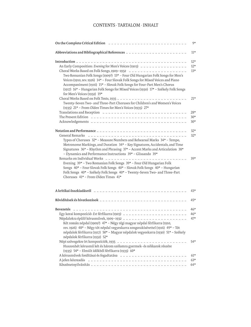 Bartók: Choral Works