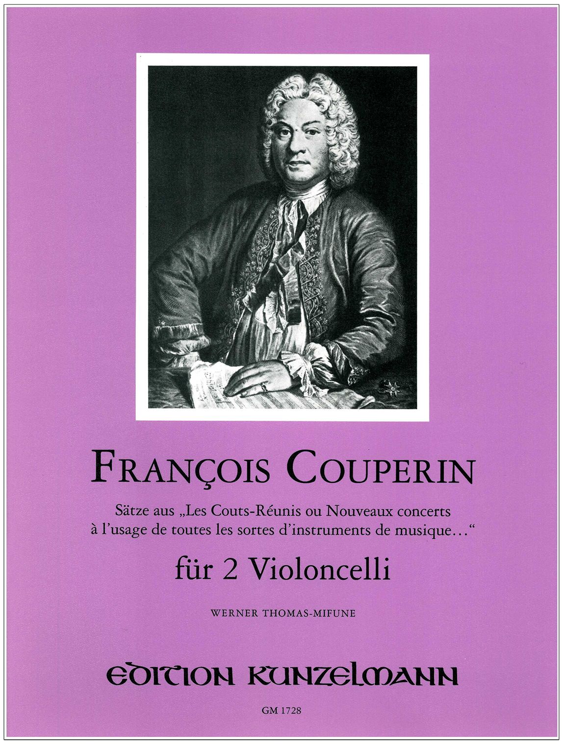 F. Couperin: Pieces from Nouveaux concerts (arr. for 2 cellos)