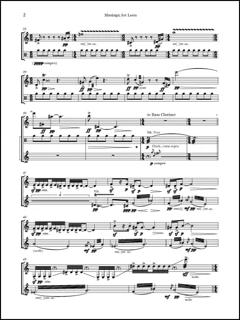 Fetherolf: Musings; for Leon