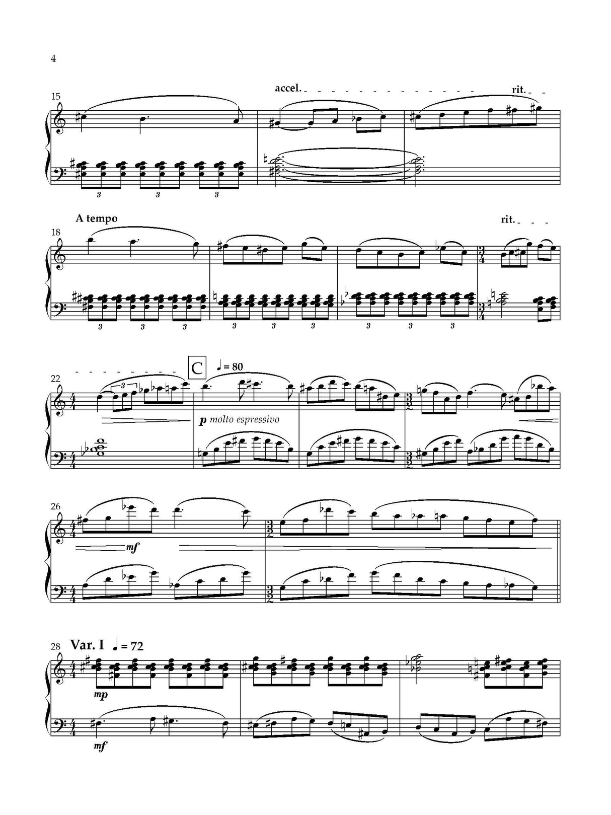 D. Richardson: Piano Variations - Book 5