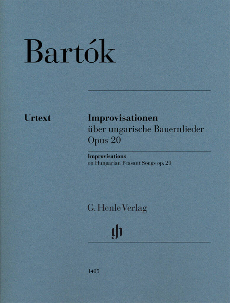 Bartók: Improvisations on Hungarian Peasant Songs, Op. 20, Sz. 74