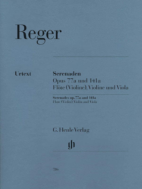 Reger: Serenades, Op. 77a and, Op. 141a