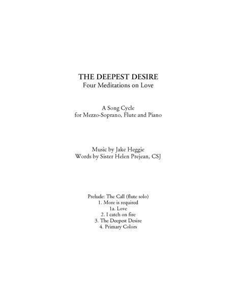 Heggie: The Deepest Desire