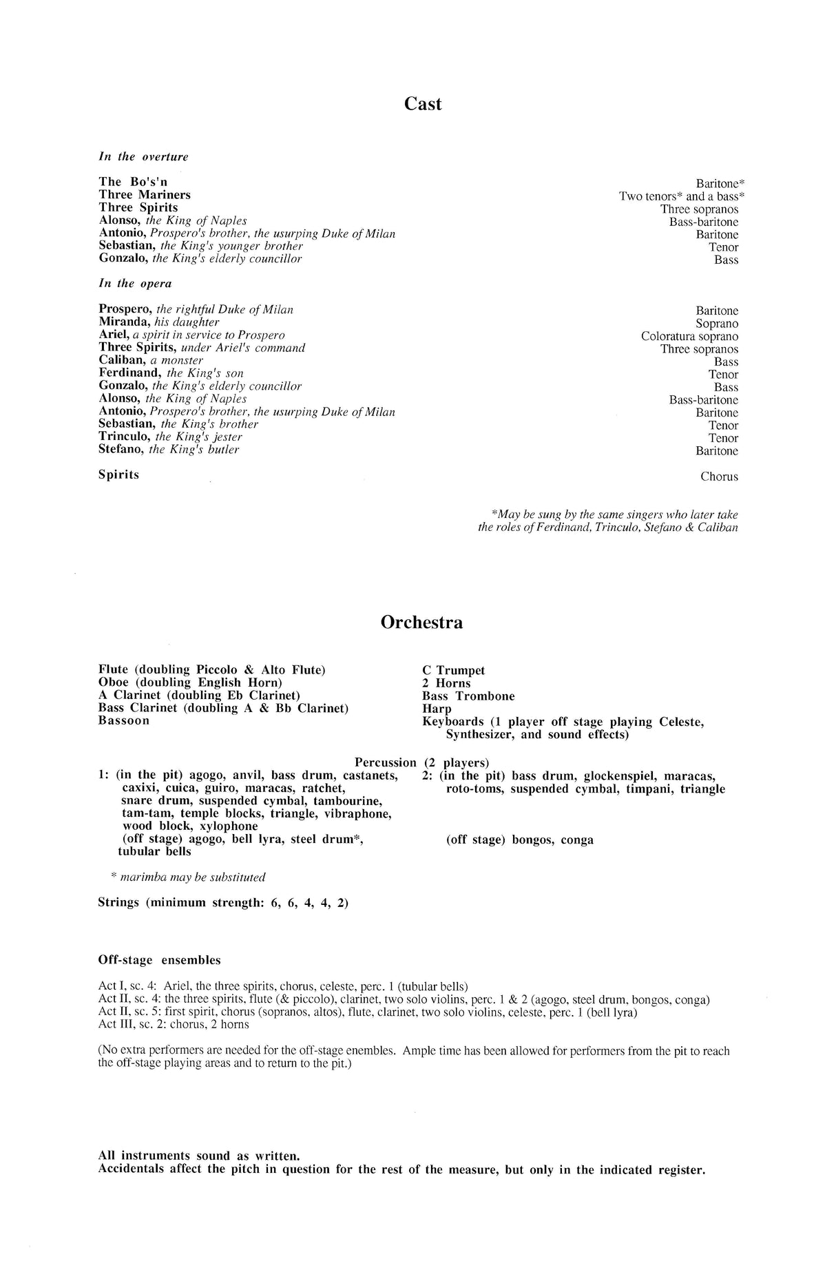 Westergaard: The Tempest