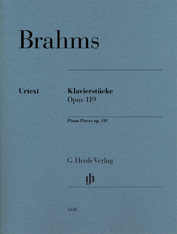 Brahms: Piano Pieces, Op. 119
