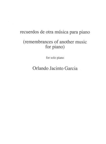García: Recuerdos De Otra Música