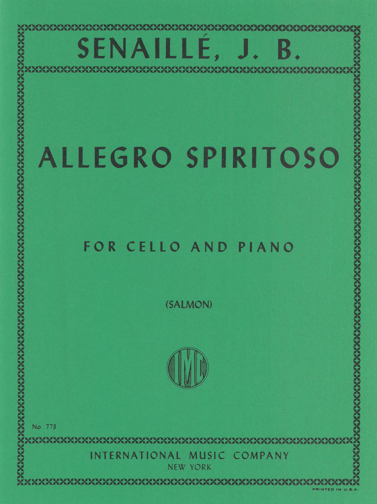 Senaillé: Allegro Spiritoso