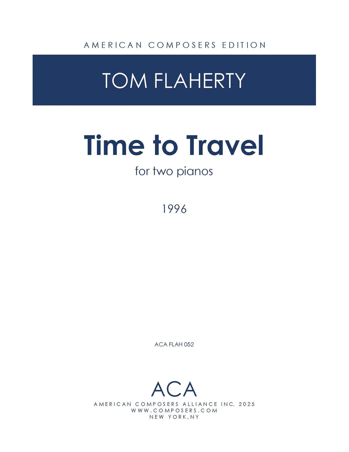 Flaherty: Time to Travel